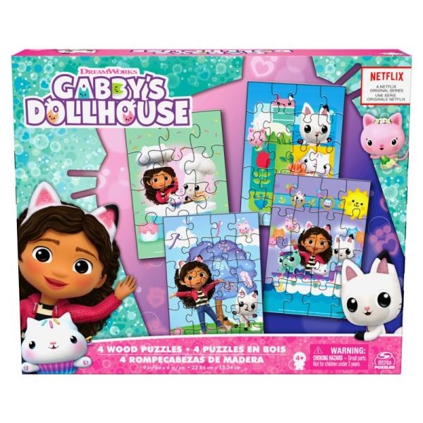 SPIN Gabi puzzle drewniane 4-pak 6067990 /3