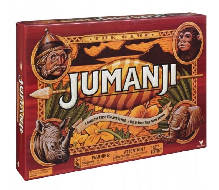 SPIN Gra Jumanji wersja drewni 6046850 /6