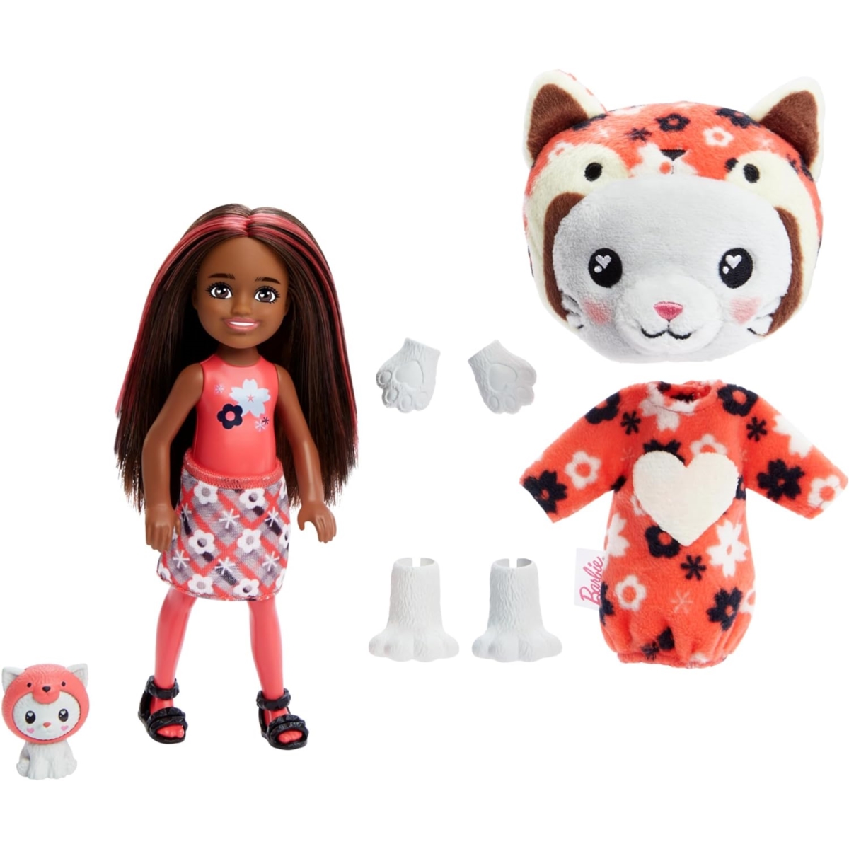 Barbie CR lalka Chelsea Kotek-Panda kost.HRK28 /4