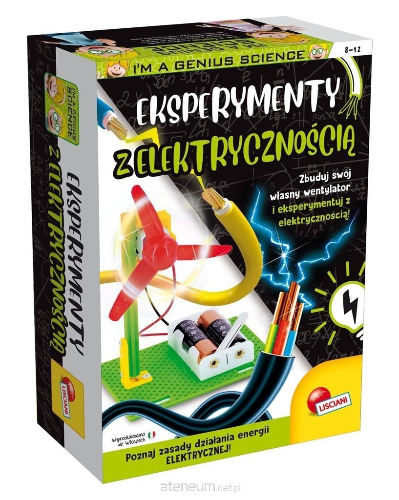 LISCIANI I'M GENIUS EKSPERYMENT Z ELEKTRYCZNOŚCIĄ