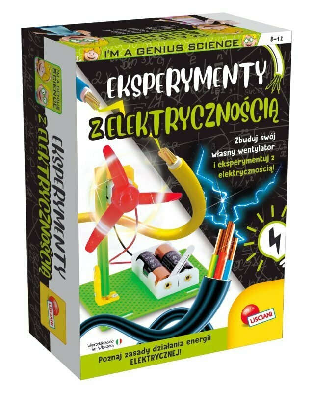 LISCIANI I'M GENIUS EKSPERYMENT Z ELEKTRYCZNOŚCIĄ