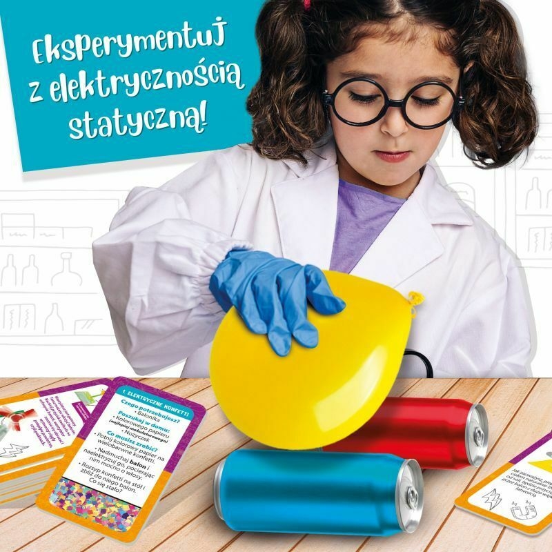 LISCIANI I'M GENIUS EKSPERYMENT Z ELEKTRYCZNOŚCIĄ