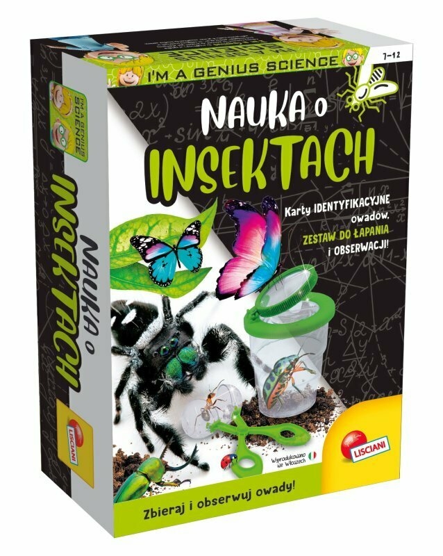 LISCIANI I'M GENIUS NAUKA O INSEKTACH