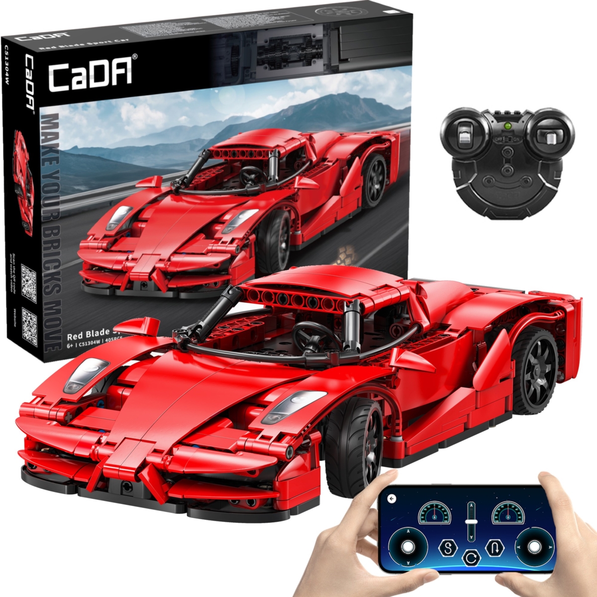 Cada klocki Red Blade car C51304 29868