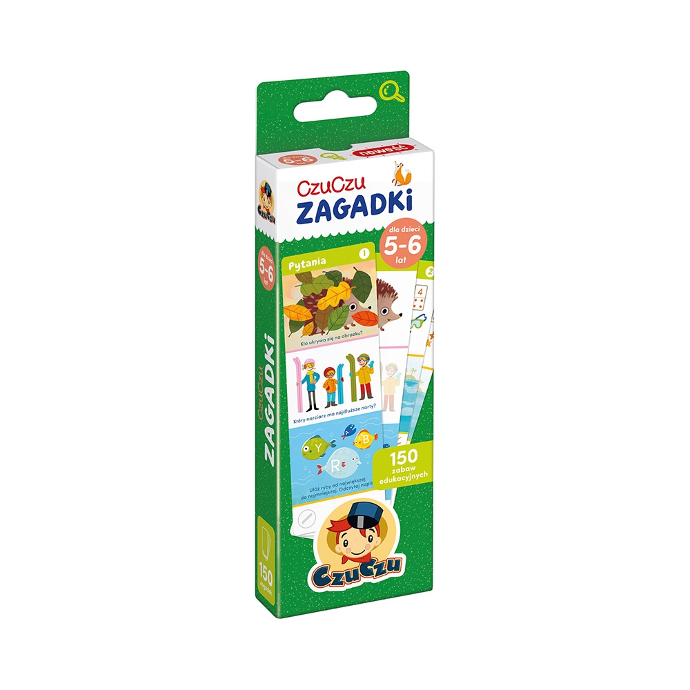 CZUCZU ZAGADKI DLA DZIECKI W WIEKU 5-6 LAT