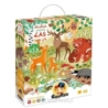 CZUCZU DZIKIE PUZZLE LAS 40 EL.