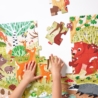 CZUCZU DZIKIE PUZZLE LAS 40 EL.
