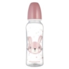 CANPOL BABIES  BUTELKA 250ML STANDAR ANIMALS RÓŻ