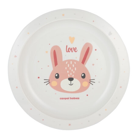 CANPOL TALERZ PLASTIKOWY CUTE ANIMALS