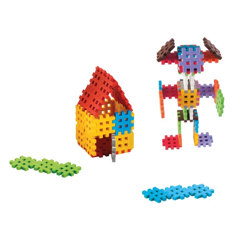 MARIOINEX KLOCKI WAFLE 70 SZT