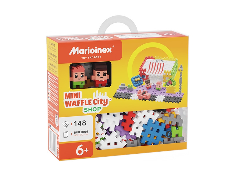 MARIOINEX KLOCKI WAFLE MINI SKLEP 148EL