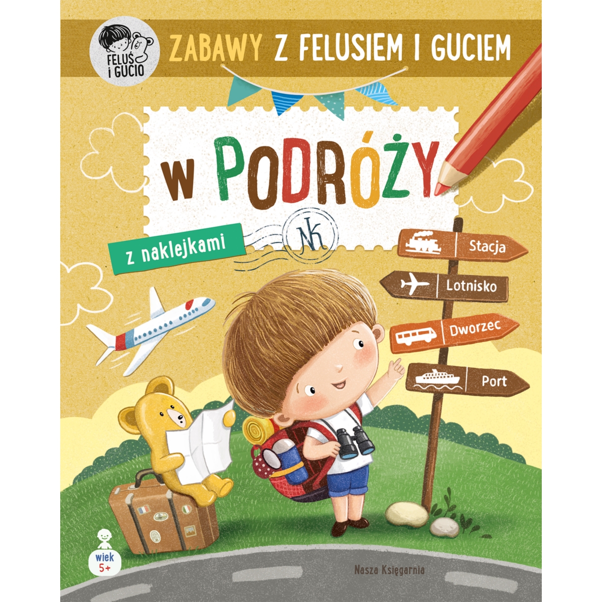 PUCIO ZABAWY Z FELUSIEM I GUCIEM W PODROŻY