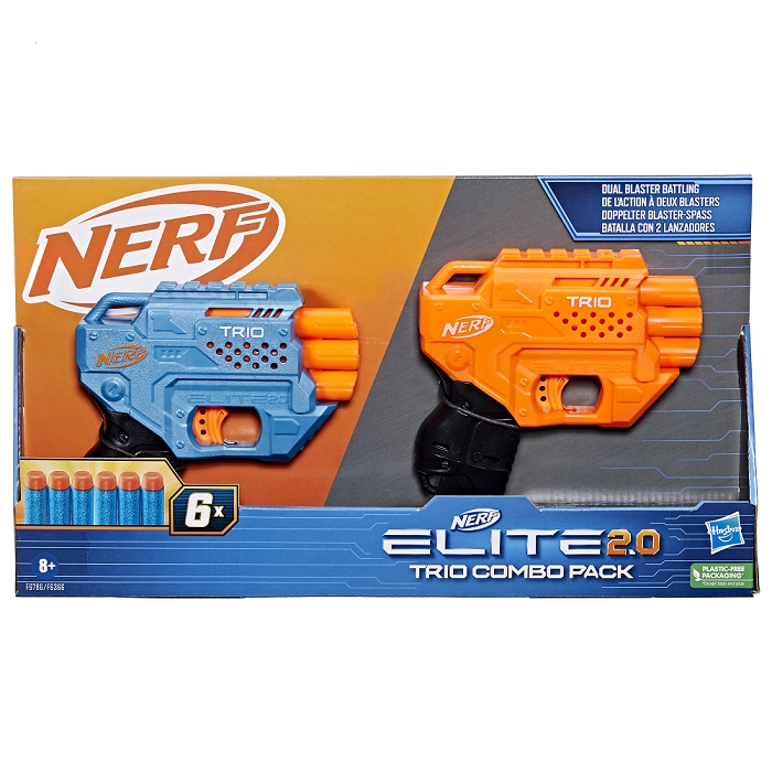 *****NERF ELITE 2.0 Trio Cobo Pack F6786 F6366