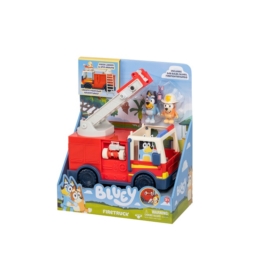 BLUEY ZESTAW WÓZ STRAŻACKI 1 FIG