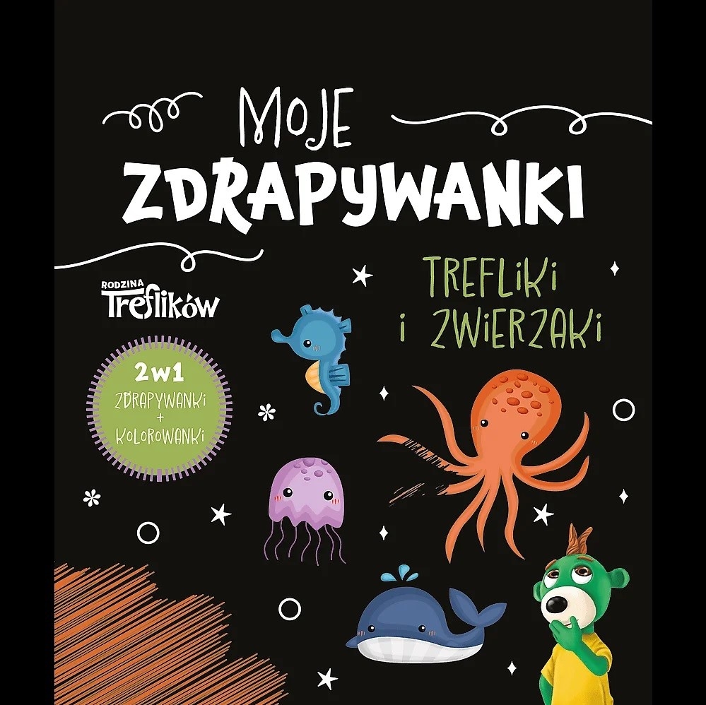 *****Moje zdrapywanki Trefliki i zwierzaki Ks97368