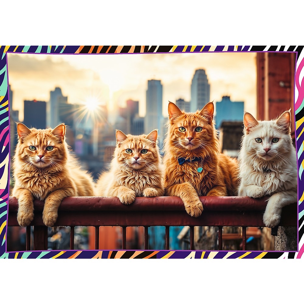 TREFL PUZZLE ZWIERZAKI 4X250