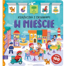KSIĄŻECZKA Z OKIENKAMI W MIEŚCIE