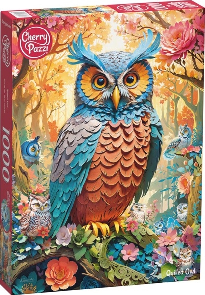 PUZZLE 1000 QUILLED OWL