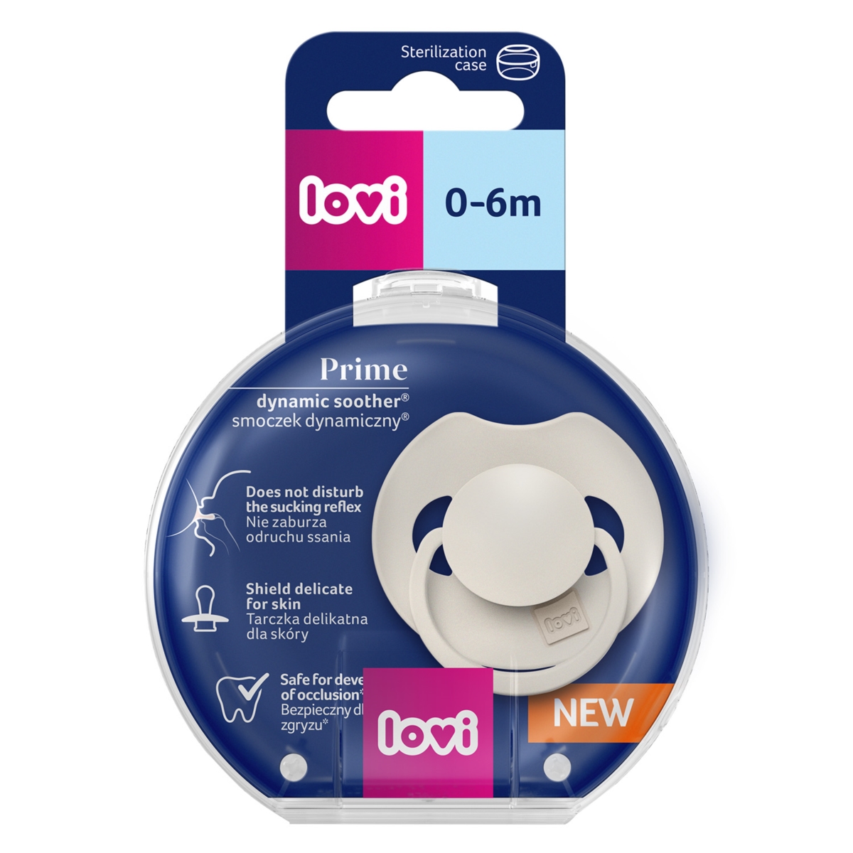 LOVI SMOCZEK PRIME 0-6 COCONUT 34/400