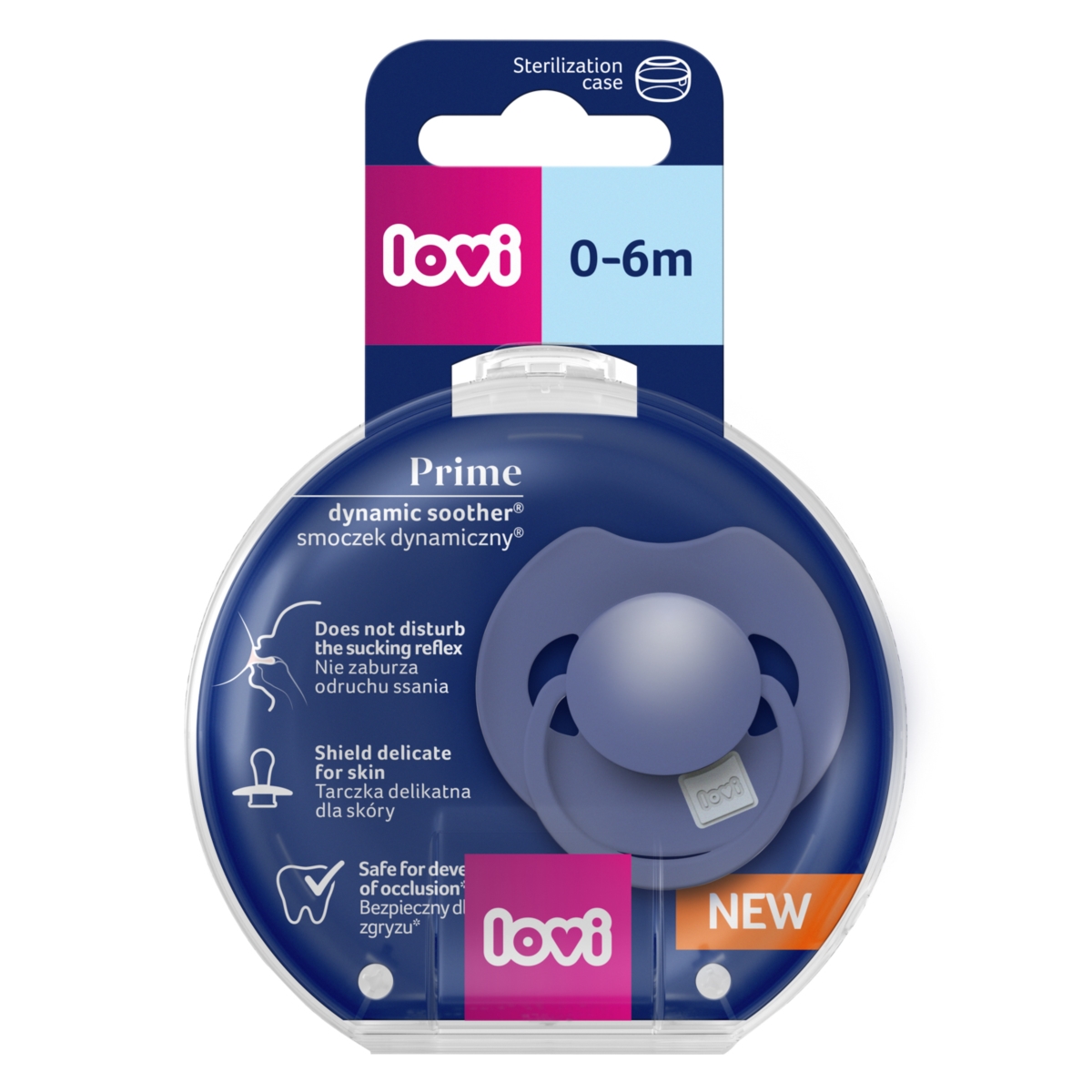 LOVI SMOCZEK PRIME 0-6 BLUE 34/417