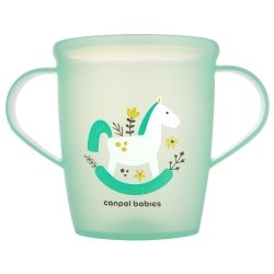 CANPOL BABIES KUBEK OTWARTY+UCHWYT 250ML ZIEL