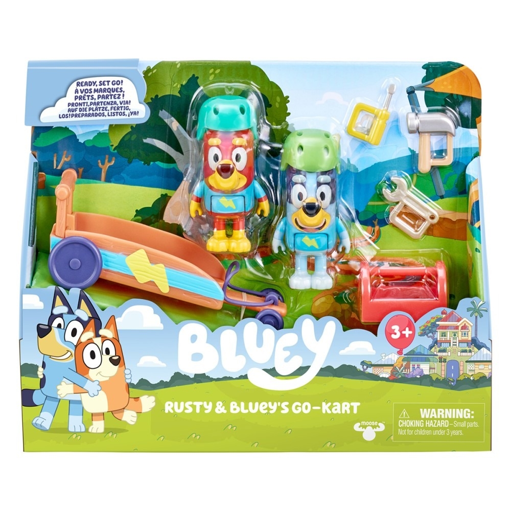 BLUEY_ZEST_GO KART POJAZD I FIGURKA