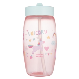 CANPOL BIDON Z USTNIKIEM 400ML 56/618 PINK