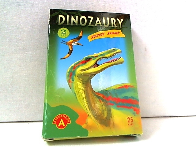 Karty Piotruś dinozaury 04885