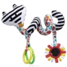 Grzechotka Spiralka wózkowa biało-czarna 951 69519