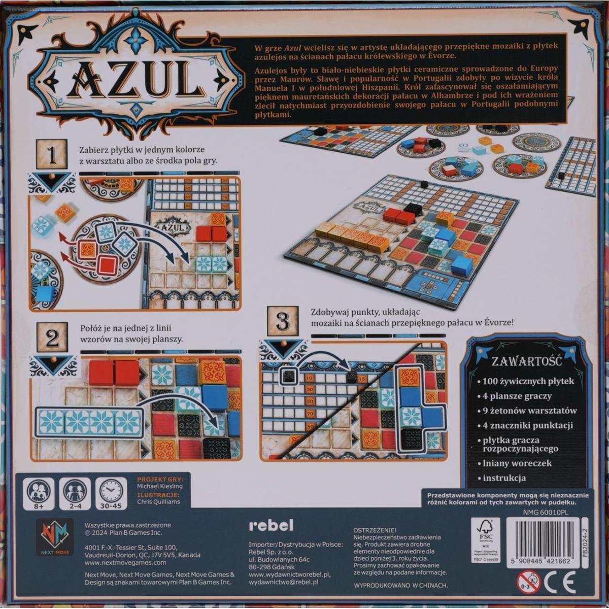 Rebel gra Azul edycja polska 21662