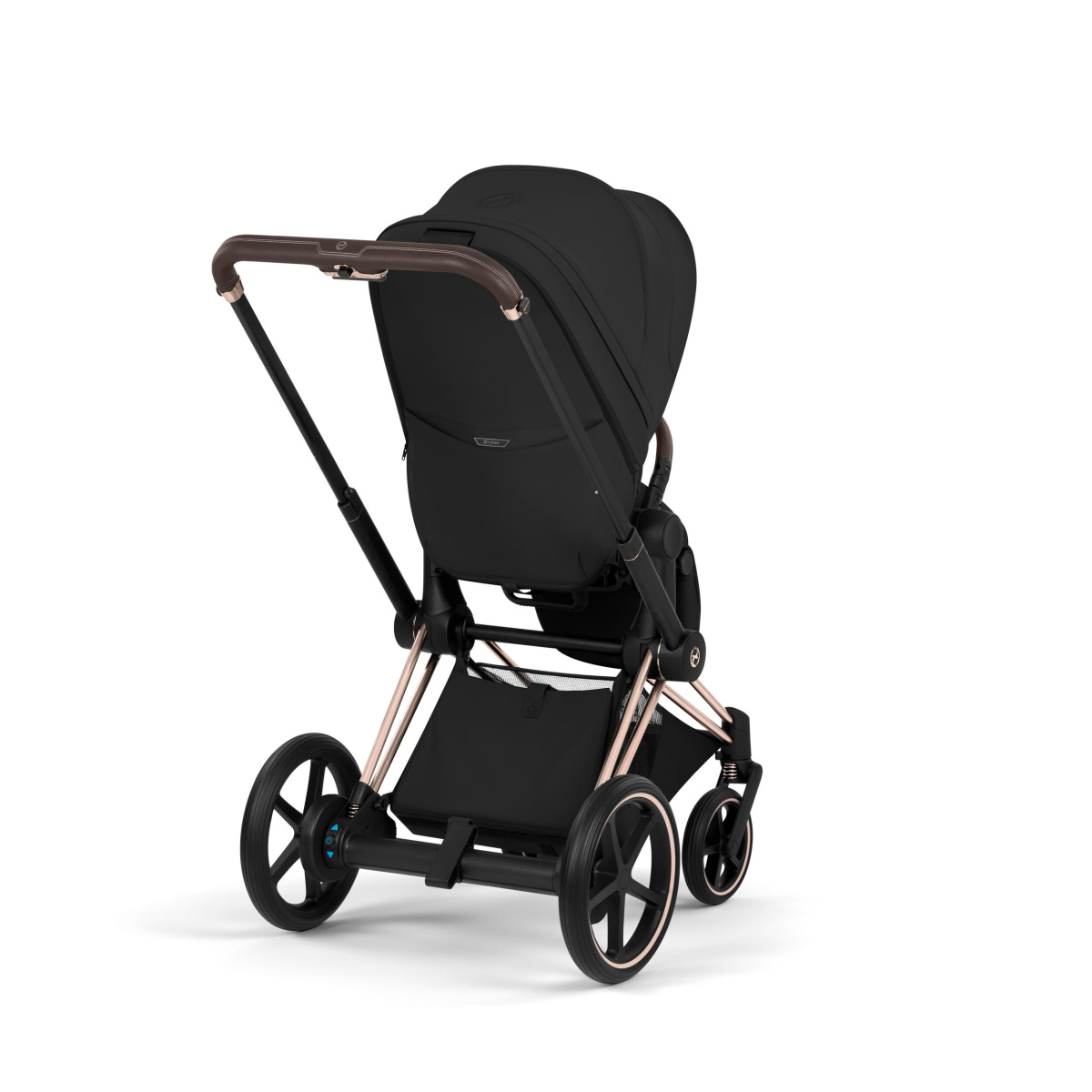 CYBEX E-PRIAM 5.0 STYLE SEPIA BLACK ROSEGOLD 2W1