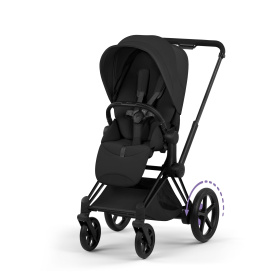 CYBEX E-PRIAM 5.0 STYLE SEPIA BLACK MATT BLACK 2W1
