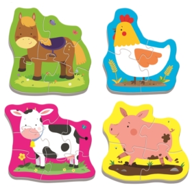 Puzzle - Baby Classic - Zwierzęta na wsi - 36070