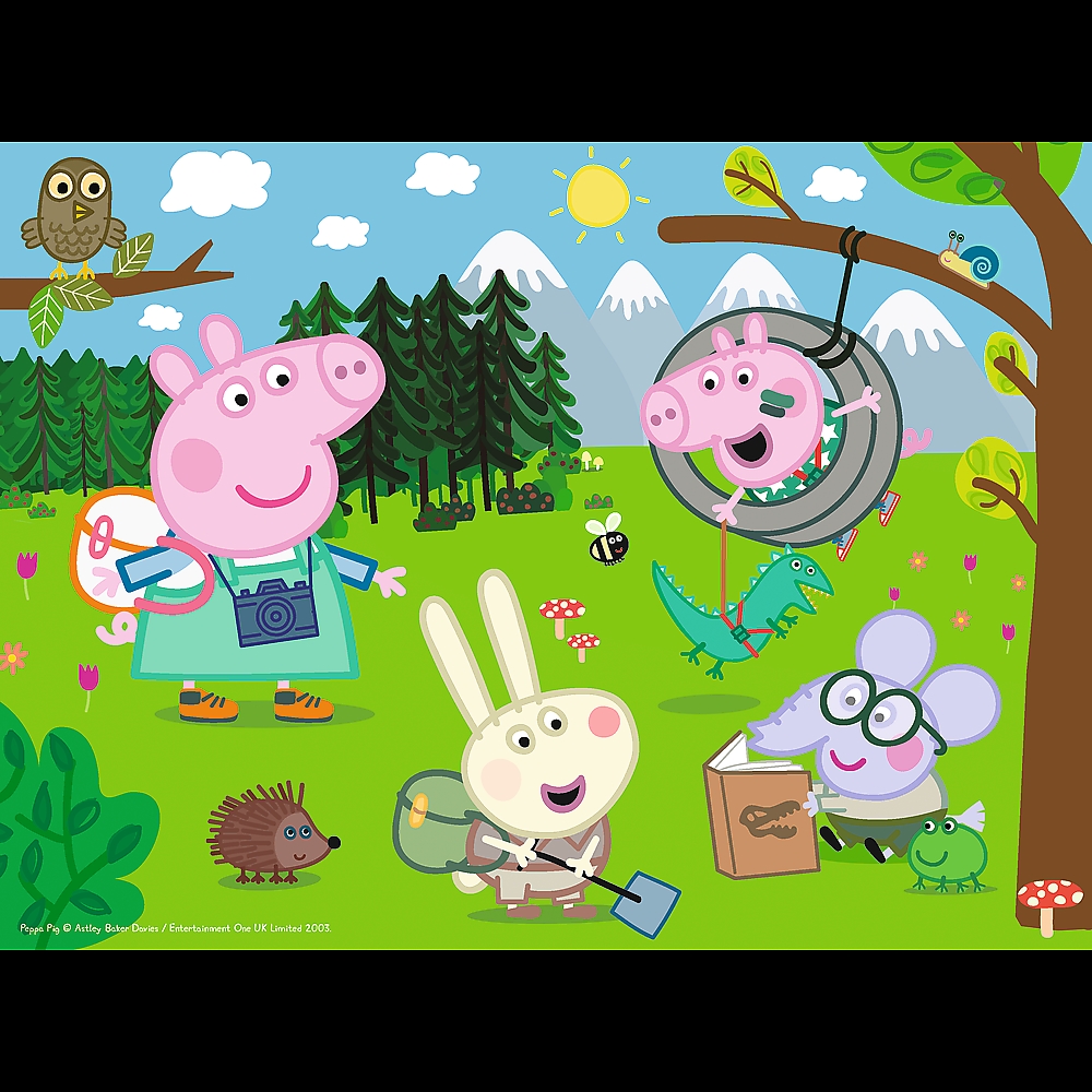 PUZZLE 30 PEPPA LEŚNA WYPRAWA