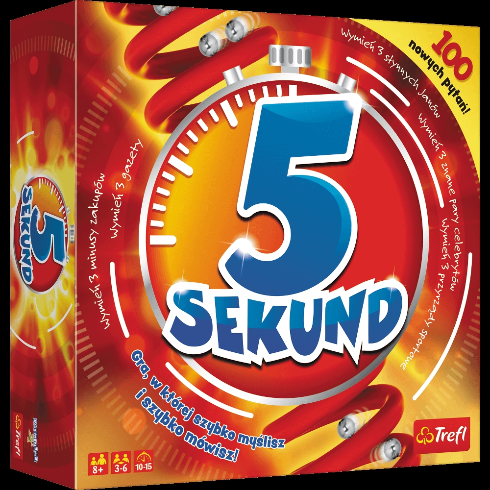 Gra Planszowa 5 sekund Trefl 01778