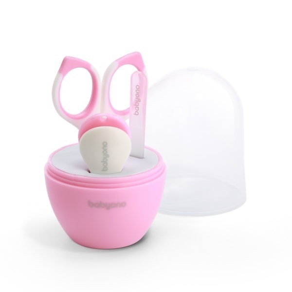 BABYONO ZESTAW DO PIELĘGNACJI RÓŻOWY 398/02