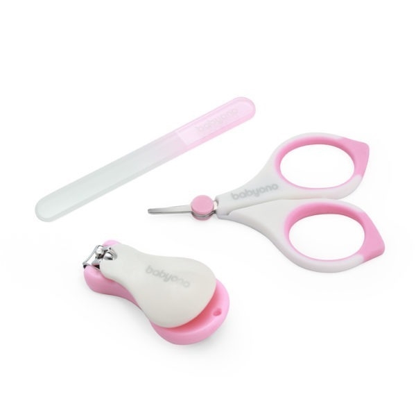 BABYONO ZESTAW DO PIELĘGNACJI RÓŻOWY 398/02