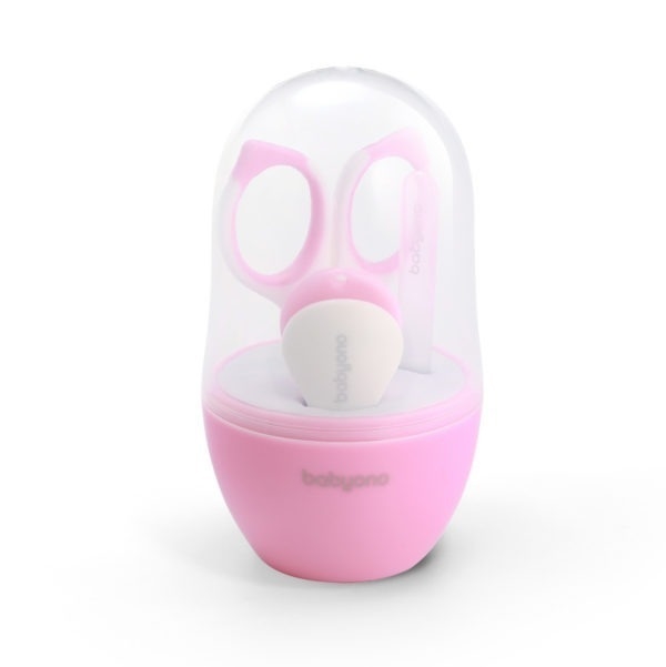 BABYONO ZESTAW DO PIELĘGNACJI RÓŻOWY 398/02
