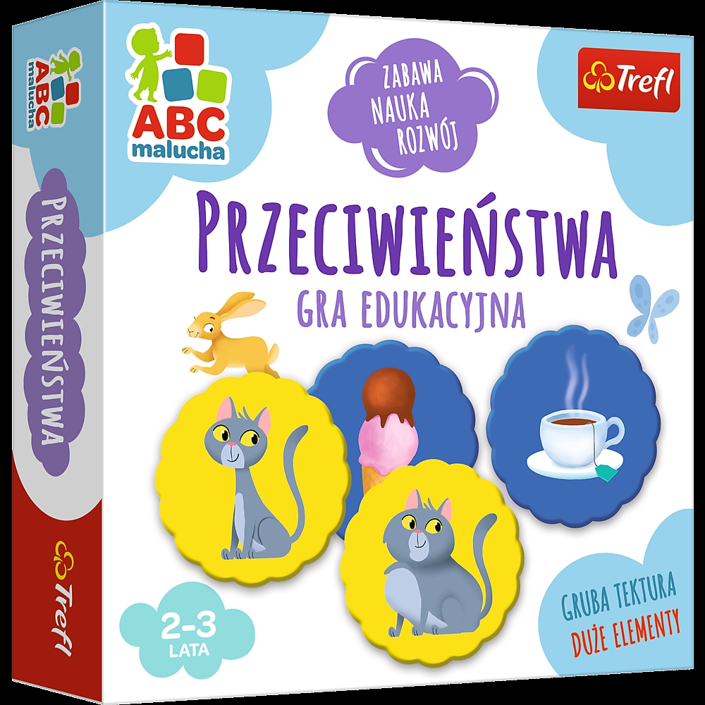 Gra Edukacyjna Pojazdy z Serii ABC Malucha Trefl 0