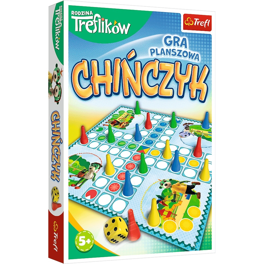 Gra Chińczyk z Rodziną Treflików 02069
