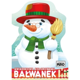GWIAZDKOWE KOLOROWANKI BAŁWANEK