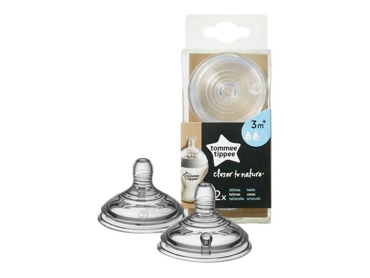 TOMMEE TIPPEE SMOCZEK SILIKONOWY 3+ ŚREDNI