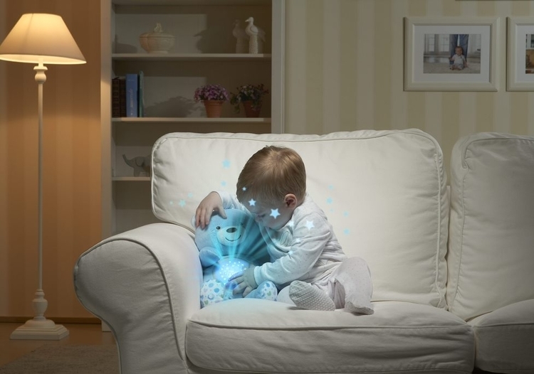 CHICCO MIŚ Z PROJEKTOREM BLUE