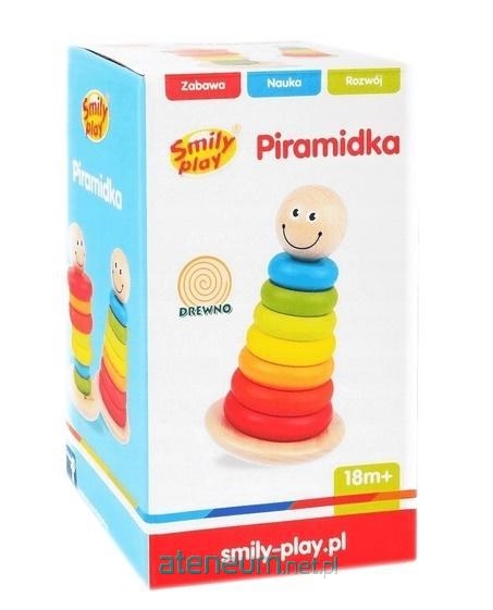 SMILY PLAY PIRAMIDKA DREWNIANA