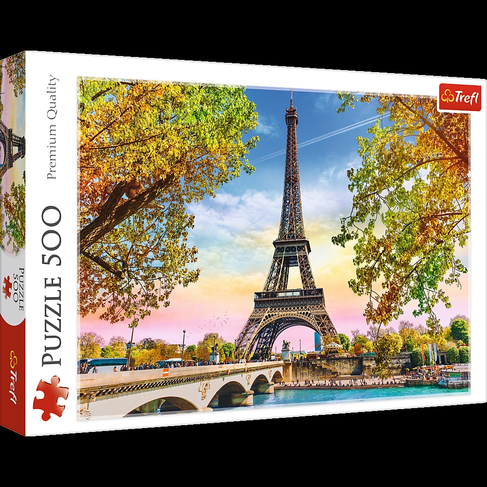 Puzzle 500 el. Romantyczny Paryż Trefl 37330