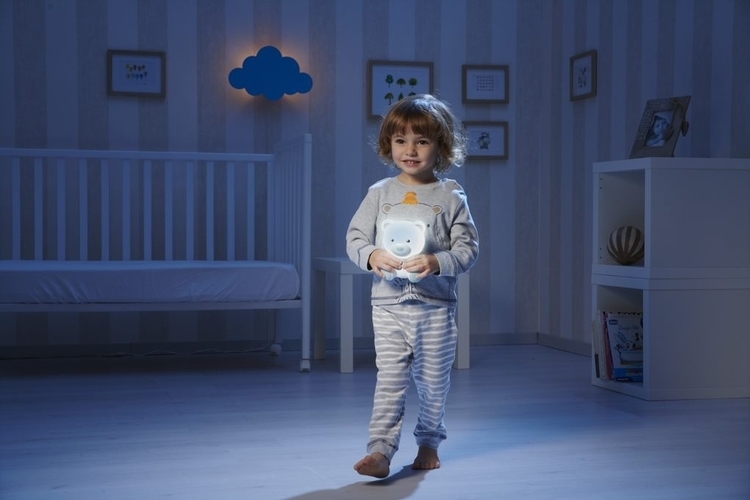 CHICCO NOCNA LAMPKA NIEBIESKA