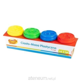 SMILY PLAY CIASTOLINA-MASA PLASTYCZNA 4SZT.