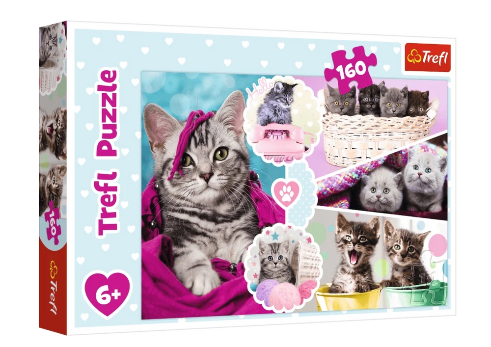 Puzzle 160 el. Urocze kotki 15371