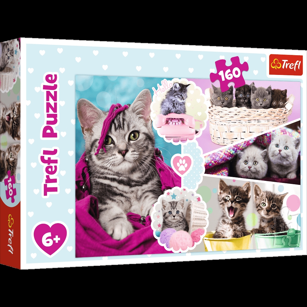 Puzzle 160 el. Urocze kotki 15371