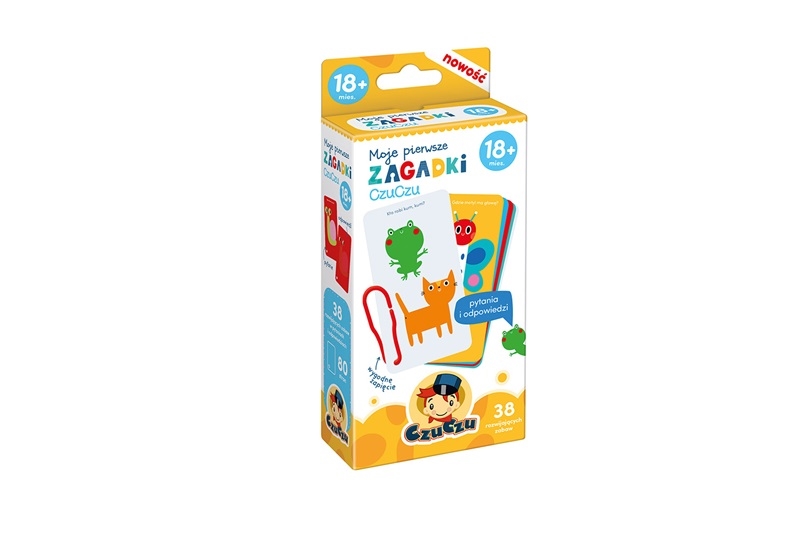 CZUCZU MOJE PIERWSZE ZAGADKI 18M+